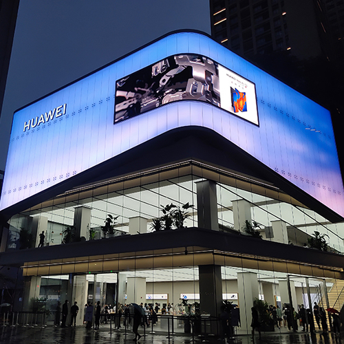 Outdoor LED Billboard for Shopping Mall in Dubai